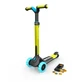 Opvouwbare step met verlichting en magneten Nexo, 2 jaar+, Lime, Berg