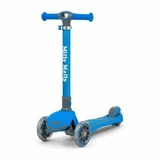 Boogie folding scooter with illuminated wheels, Blue, Milly Mally