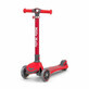 Folding scooter with light up wheels Boogie, Red, Milly Mally