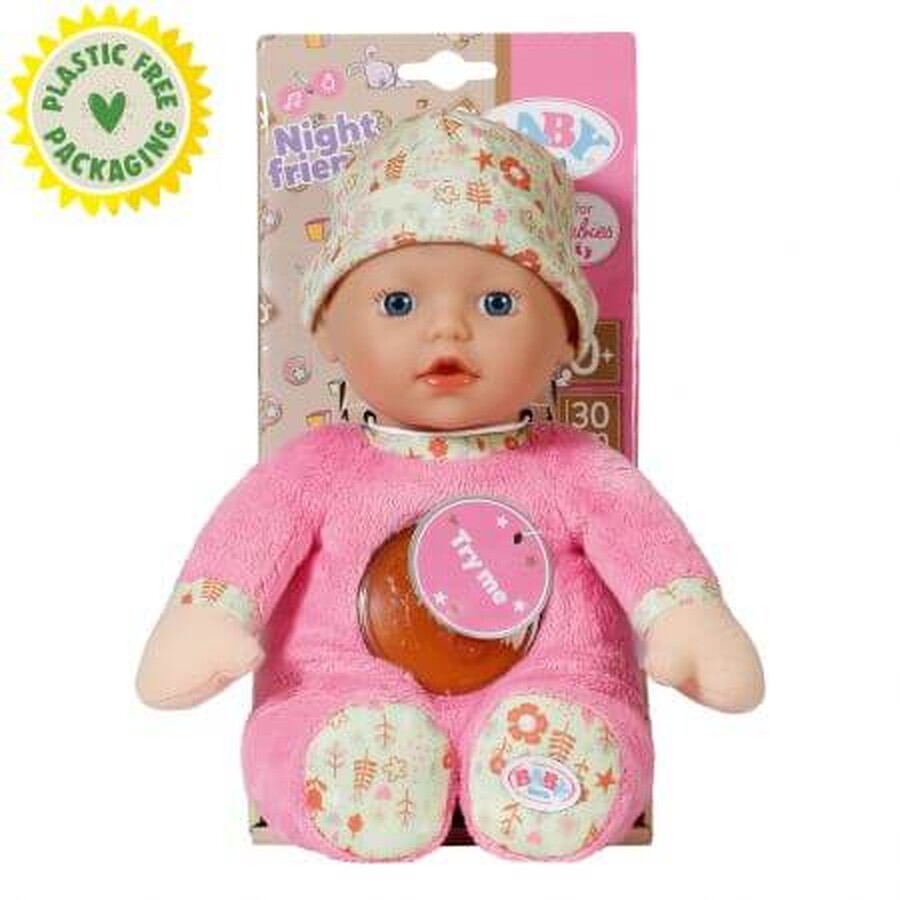 Baby Sleep Buddy mit Licht und Geräuschen Baby Born, 30 cm, Zapf