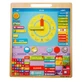 Magnetische kalender in het Roemeens, BigJigs
