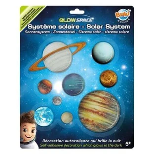 Phosphorescent wall decorations, Solar System, Buki