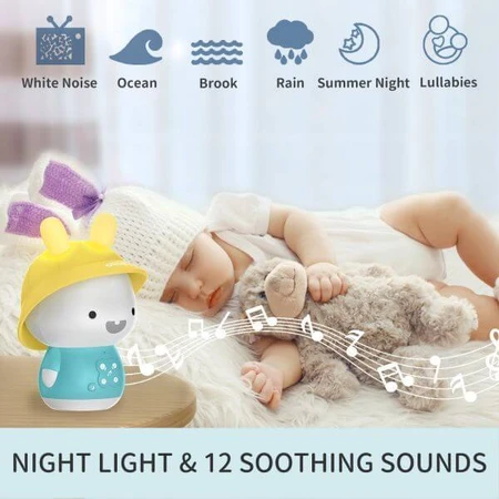 Conejito interactivo con cuentos y canciones, Roz, Alilo Baby Bunny