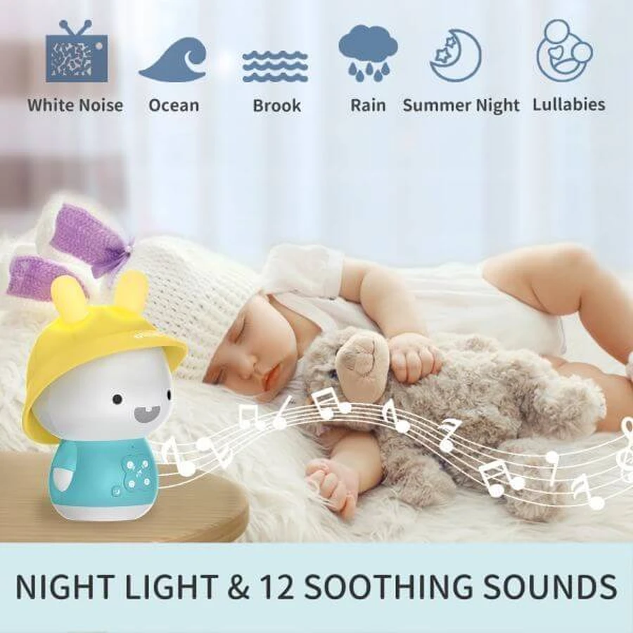 Conejito interactivo con cuentos y canciones, Roz, Alilo Baby Bunny