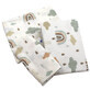 Biancheria da letto finet, 3 pezzi, 140x70 cm, Baltic Bebe