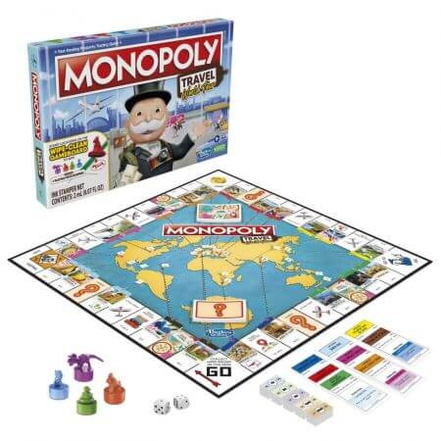 Monopoly autour du monde, +8 ans, Hasbro
