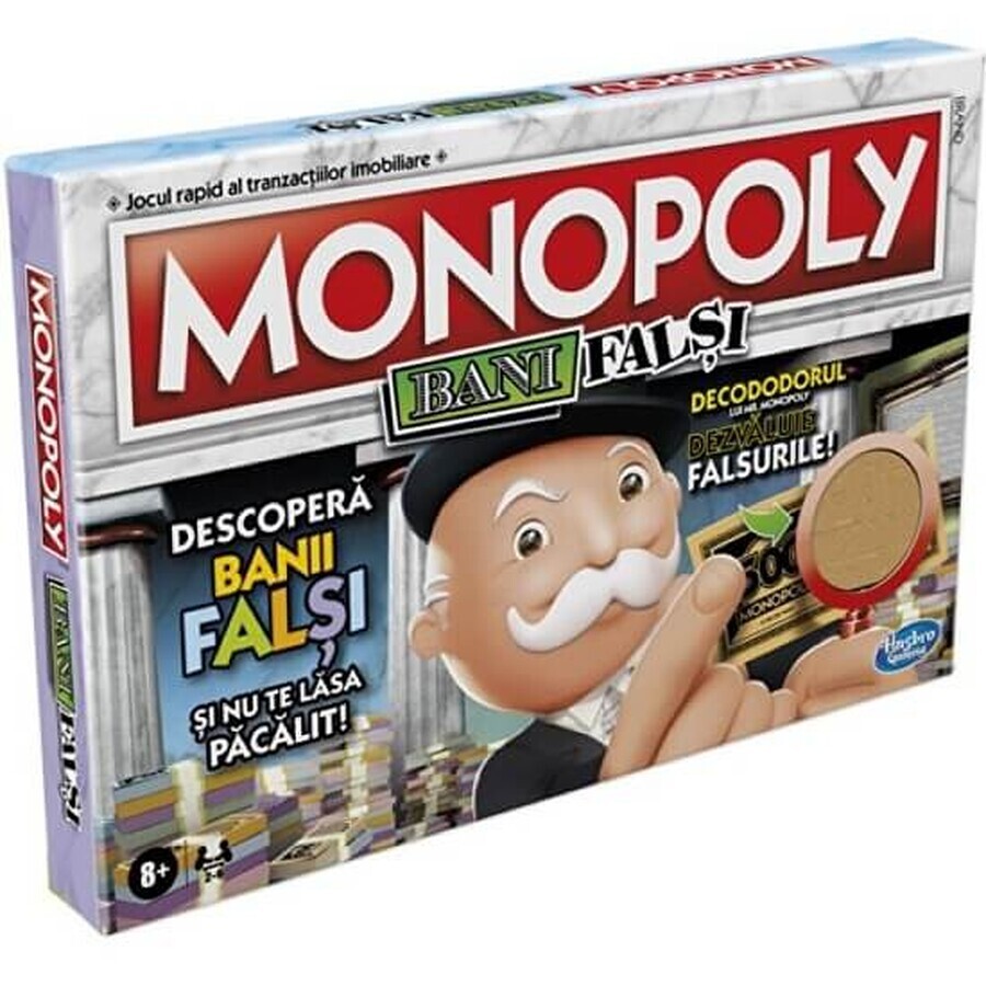 Monopoly - Ontdek vals geld, +8 jaar, Hasbro