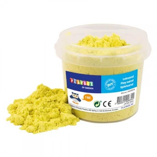 Play Sand kinetic sand, 3 years+, Mud Yellow, 1 kg, Playbox