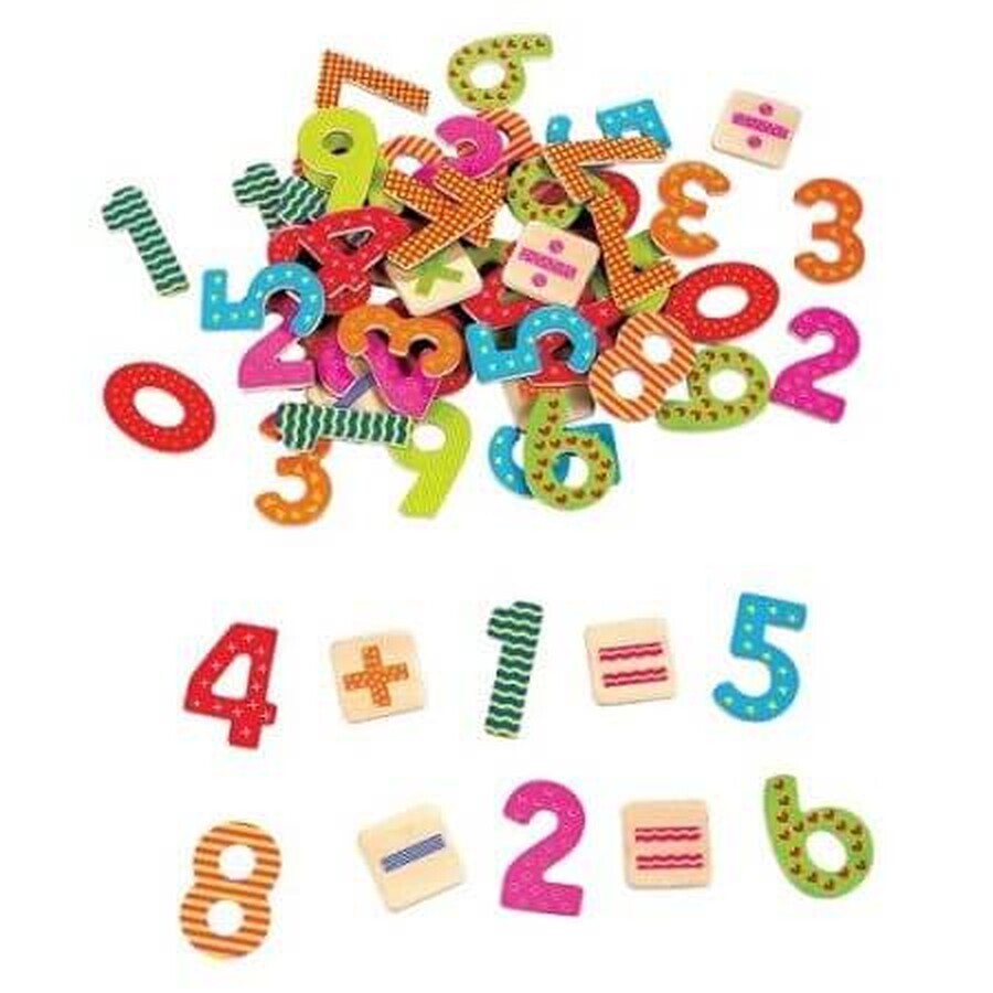 Buy Magnetic Numbers, 60 pcs, Lelin Magnetic Numbers, 60 pcs, Lelin