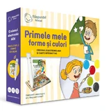 Pencil and interactive book pack, My first shapes and colours, Raspundel Istetel