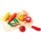 Wooden vegetable platter, New Classic Toys