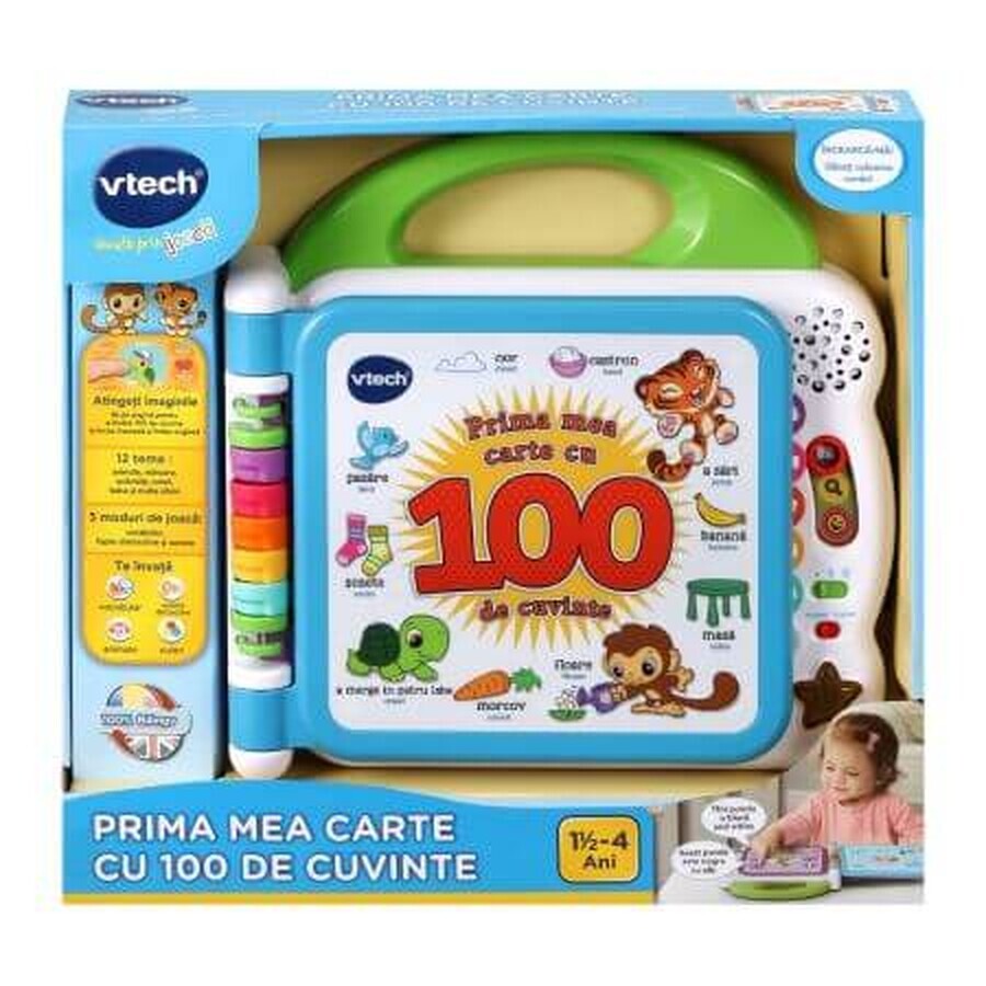 Shop Mein erstes 100-Wörter-Buch, 1-5 Jahre, Vtech Toodler Mein erstes 100-Wörter-Buch, 1-5 Jahre, Vtech Toodler
