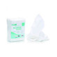 Set of 10 cotton diapers, 80x80 cm, white, Fillikid