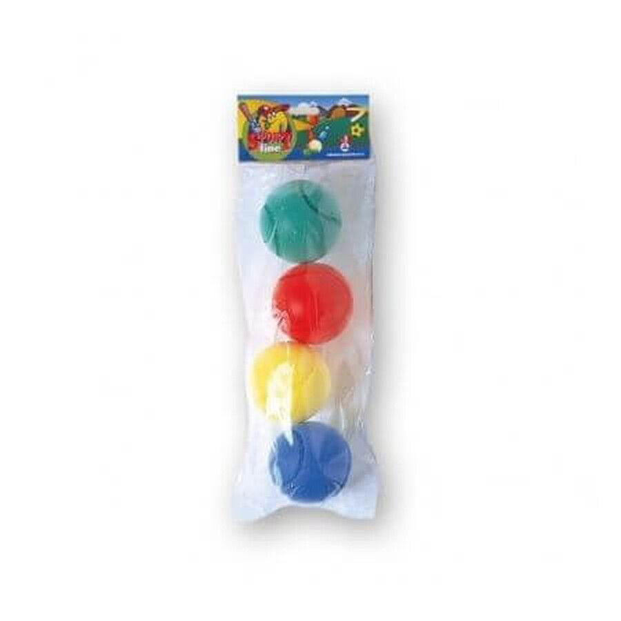 Set di 4 palline di spugna, Androni Giocattoli