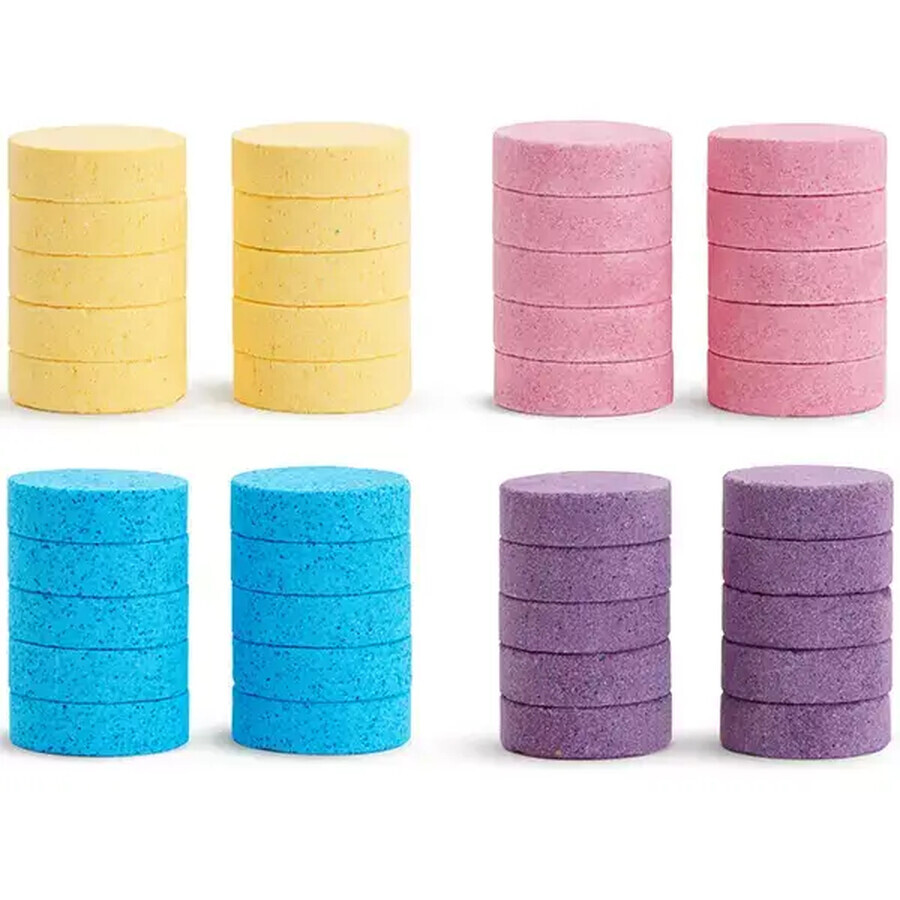 Set de 40 pastillas de baño Colour Buddies, +24 meses, Munchkin