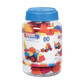 Set of 80 Blue Building Blocks, Bristle Blocks