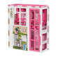Maison de Barbie avec 4 pi&#232;ces, Barbie