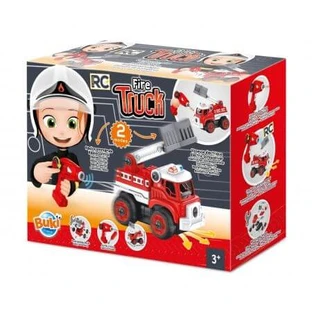 Fire Truck Construction Set with Radio Control, +3 years, Buki
