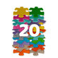 Sensory orthopaedic mat set, 20 mini puzzles, Muffik