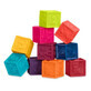 Zachte blokjes set, 10 stuks, Btoys