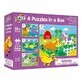 Set of 4 puzzles, +18 months, Galt