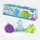 Set dinozauri cu led pentru baie, 9 luni+, Buddy &amp; Barney