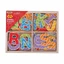 Magnetischer Buchdrucksatz, 49 Teile, Big Jigs