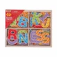 Magnetischer Buchdrucksatz, 49 Teile, Big Jigs