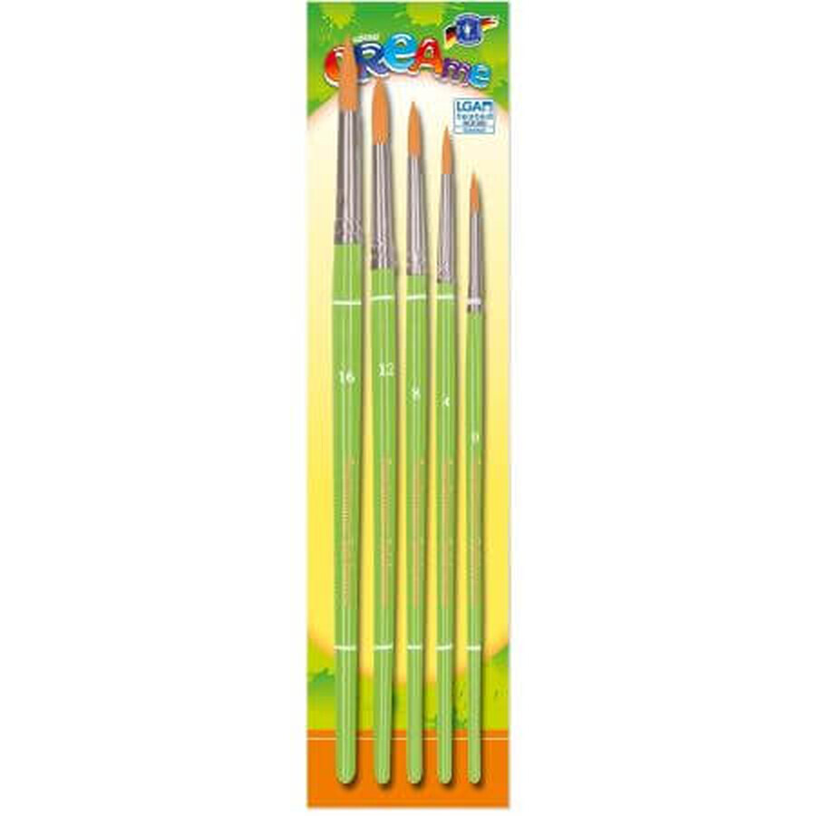 Juego de pinceles, 5 piezas, Feuchtmann