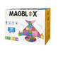 Juego de construcci&#243;n magn&#233;tico transparente, 3 a&#241;os+, 101 piezas, Magblox