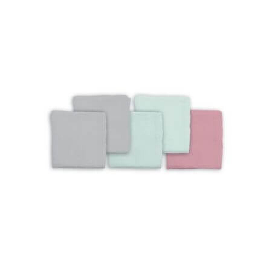 Set di pannolini in mussola, 5 pezzi - 70 x 70 cm, Fillkid