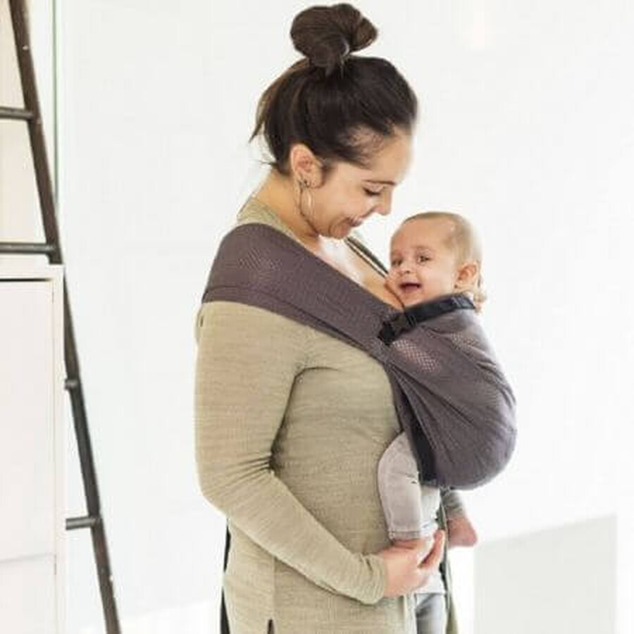 Mini Sling Child Carry System, Cool Air Grey, MiniMonkey