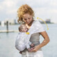 Mini Sling Baby Wear System, Cool Air White, MiniMonkey