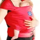 Wrap Elastic Wearing System Rot, +0Monate, Erste Umarmung