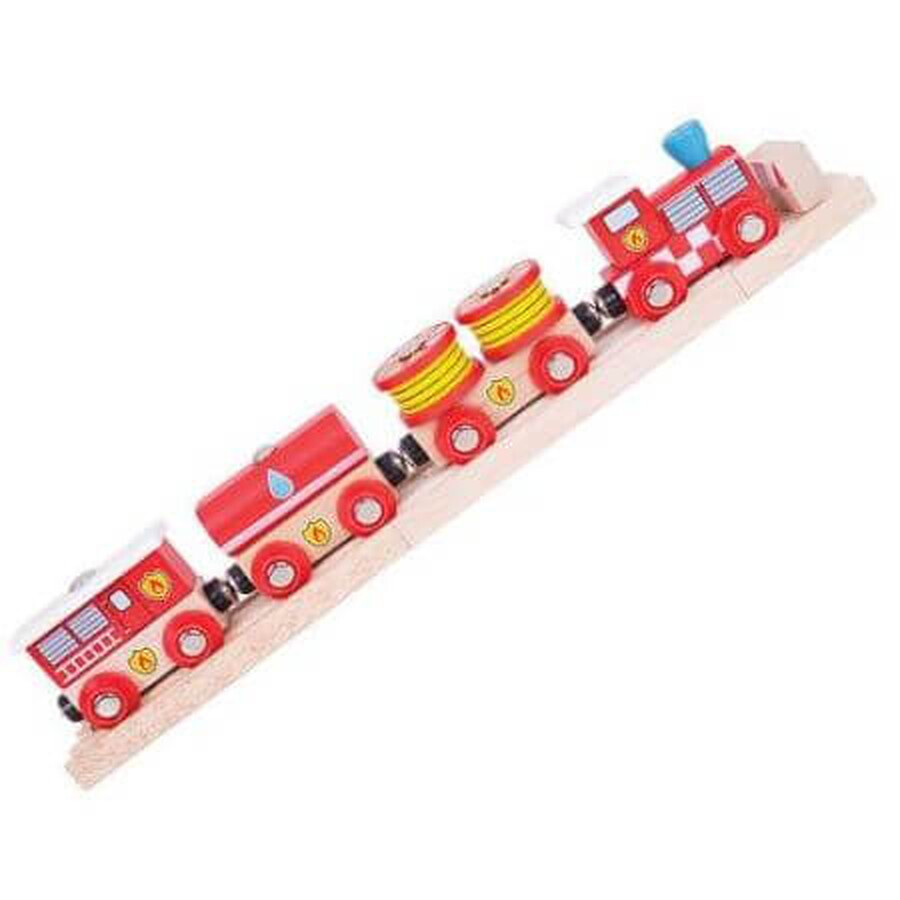 Comprar Tren de bomberos, BigJigs Tren de bomberos, BigJigs