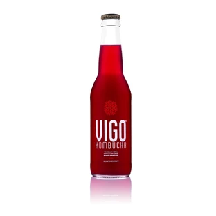 Té fermentado ecológico con probióticos Kombucha Acai, 330 ml, Vigo
