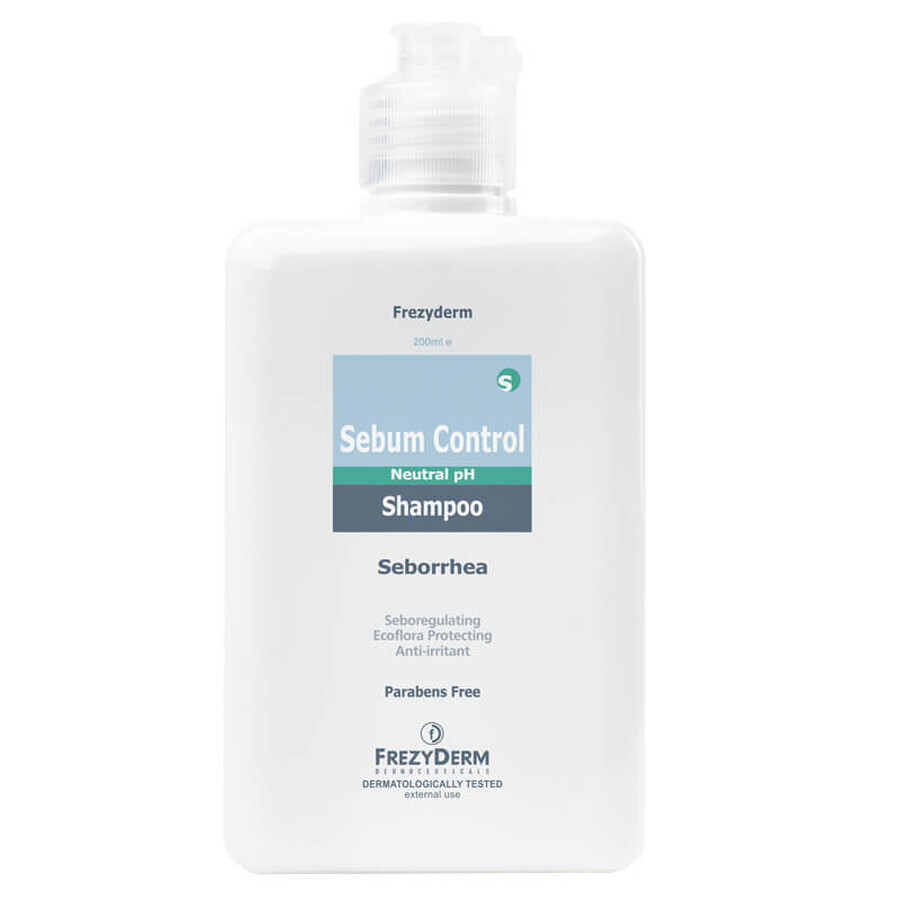Shampooing contre la dermatite séborrhéique Sebum Control, 200 ml, Frezyderm