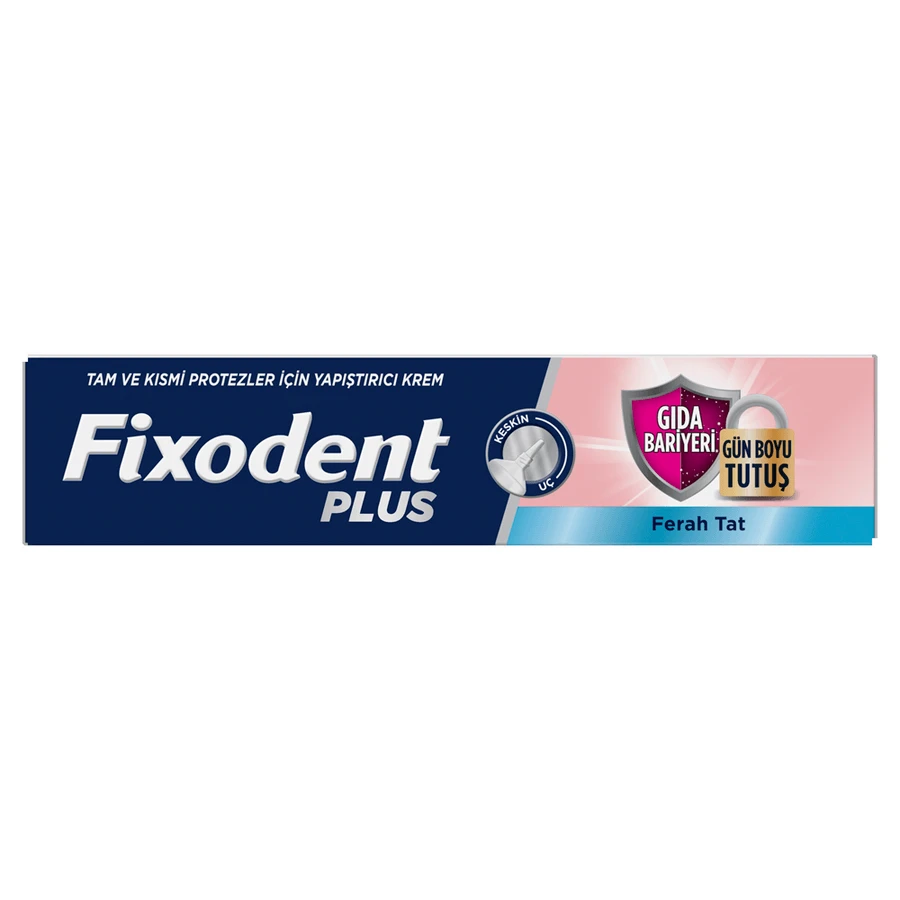 Food Barrier Fresh denture adhesive, 40 g, Fixodent Plus