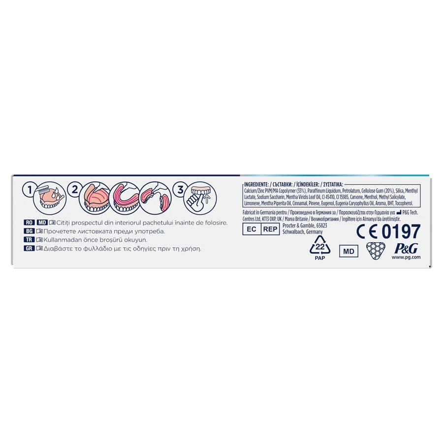 Food Barrier Fresh denture adhesive, 40 g, Fixodent Plus