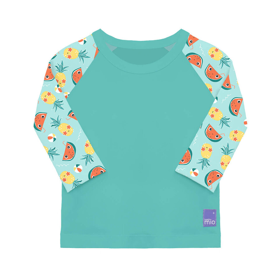 Tropical UV Protective Beach Shirt, Size M, 1 piece, Bambino Mio