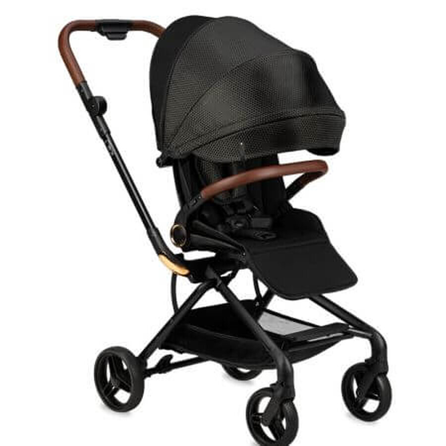 Adelle 360° Wende-Kinderwagen, +6 Monate, Black Gold, Momi