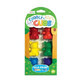 Pastelli a dita Cuddly Cubs Bear, set di 6, Ooly
