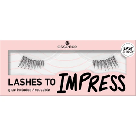False eyelashes Lashes to Impress, 03 - Half Lashes, 1 pair, Essence
