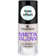 Meta Glow Multi-reflective Top Coat nail polish, 8 ml, Essence