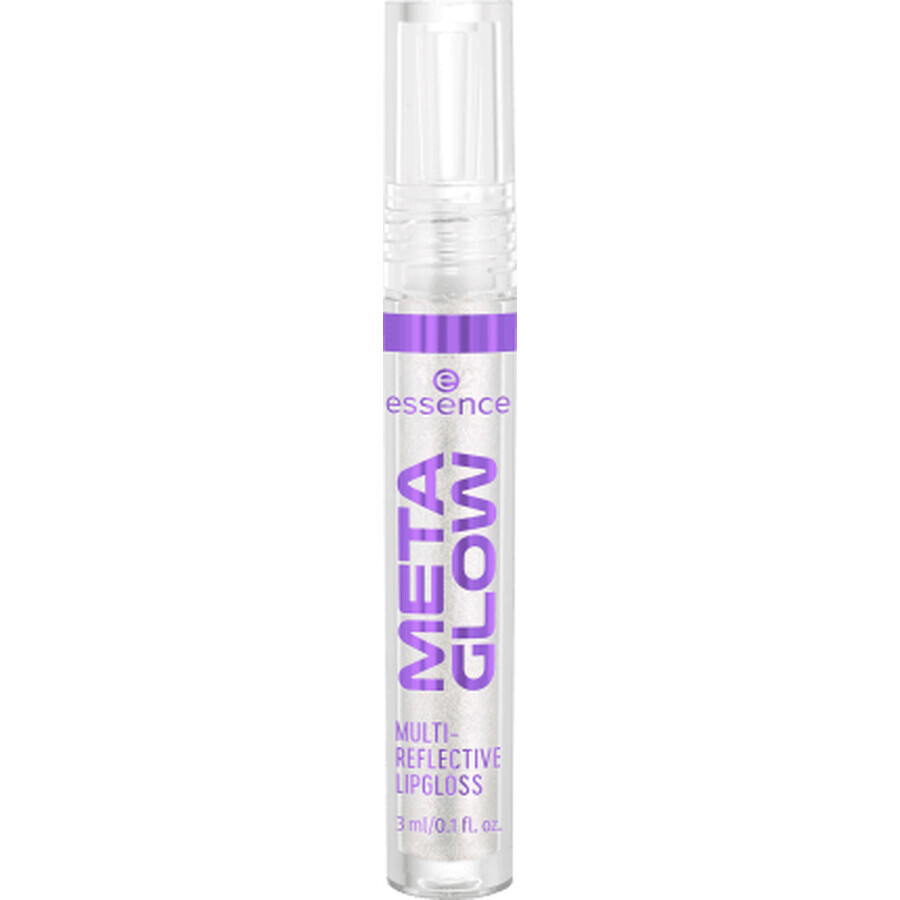 Meta Glow Multi-Reflective lip gloss, 01 - Cyber Space, 3 ml, Essence