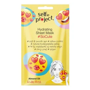 Mascarilla facial hidratante SoCute, 15 ml, Selfie Project