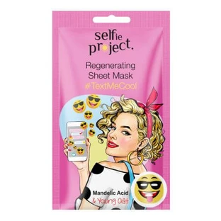 TextMeCool Mascarilla facial alisadora, 15 ml, Selfie Project