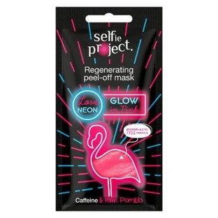 Neon Glow in Pink regenerierende Peeling-Maske, 10 ml, Selfie Project