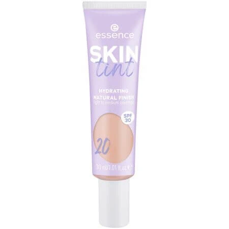 Hauttönung Hauttönung, Hydratisierendes natürliches Finish 20, 30 ml, Essence