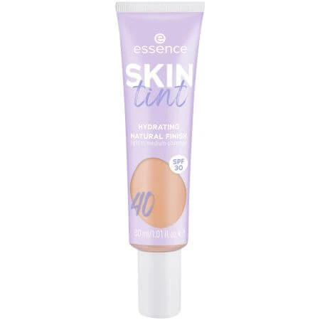 Huidtint huidtint, hydraterende natuurlijke finish 40, 30 ml, Essence